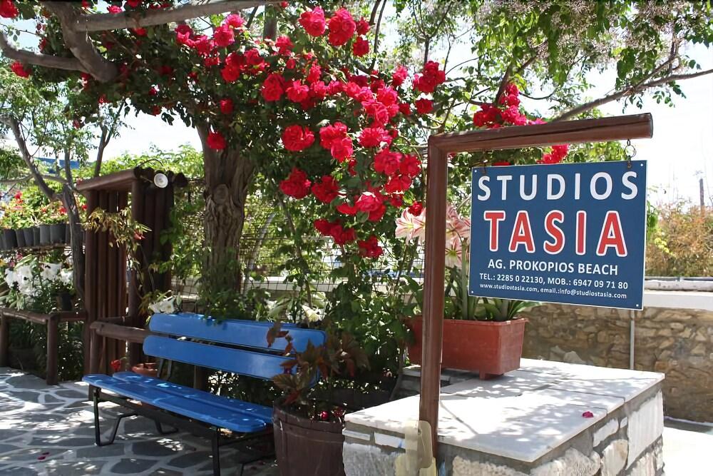 Studios Tasia Agios Prokopios  Exterior foto